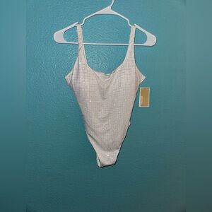 Michael Kors White Swimsuit